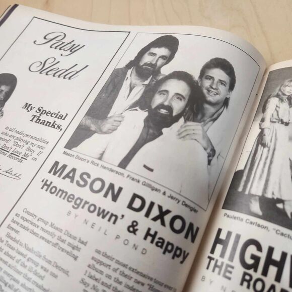 Vintage Music City News Magazine November 1987 Randy Travis Cover Country Music - Picture 5 of 7